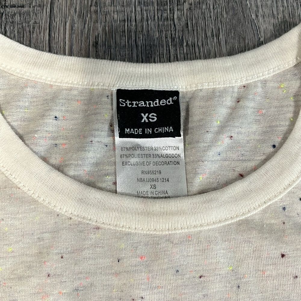 Stranded Confetti Multi-Colored Unicorn On Cream … - image 8